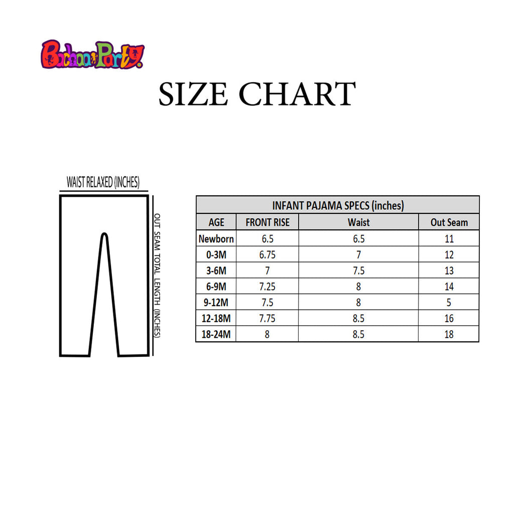 Little Star Night Suit For Girls - White (028)