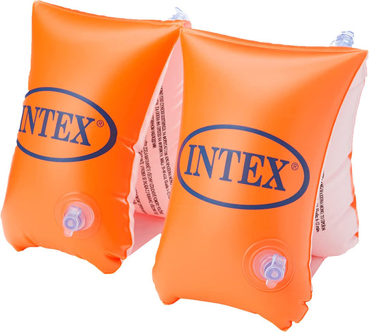 Intex Deluxe Large Swimming Arm Bands Age 6 - 12 (58641)