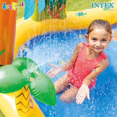 INTEX Dinosaur Play Center Swim Pool 8ft 2in X 6ft 3in X 3ft 7in