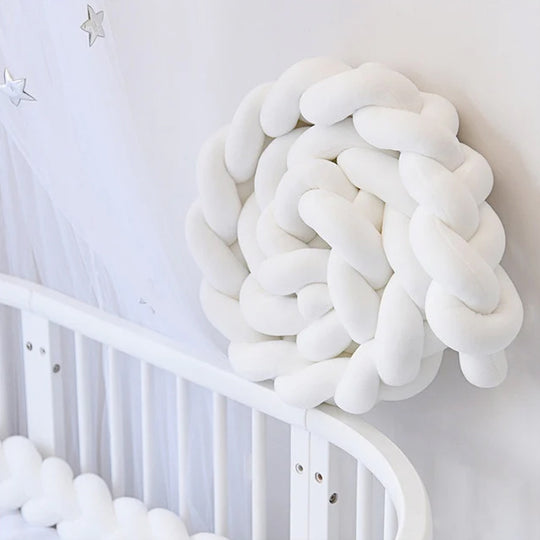 Baby Crib/Cot Braided Bumper Small