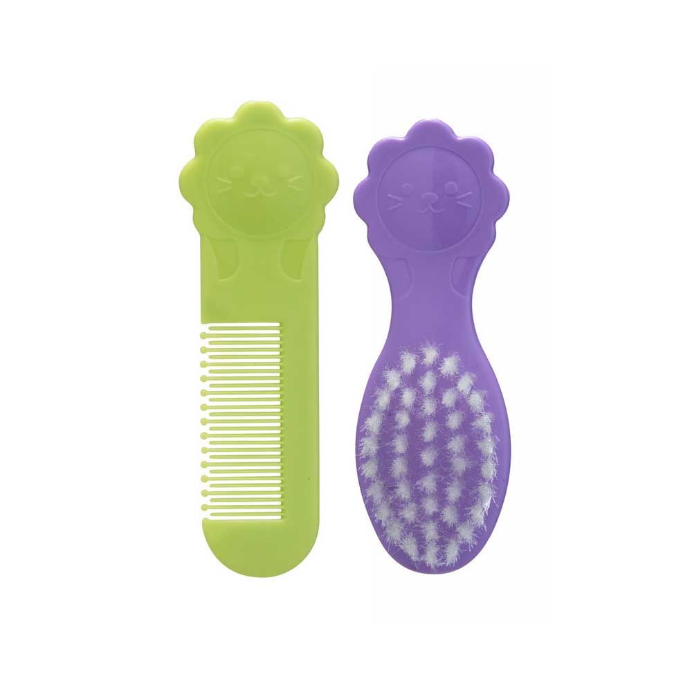 PIGEON BABY COMB & HAIR BRUSH SET