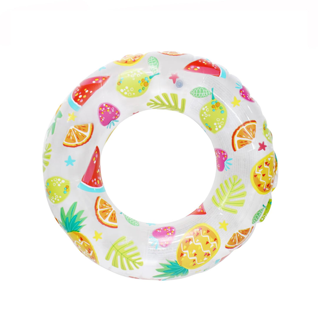Kids' Swim Ring – Colorful Print | 24"