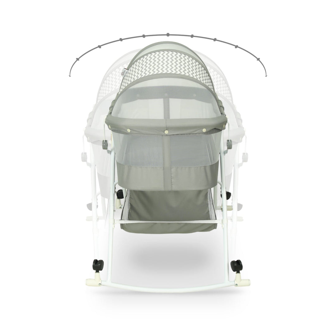 Tinnies Baby Cradle T803 Grey