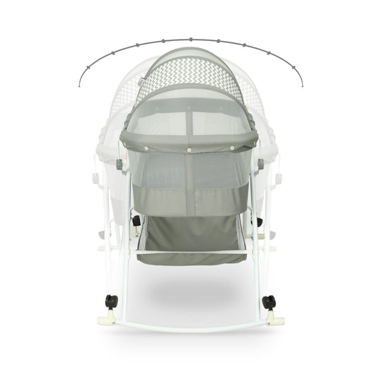 Tinnies Baby Cradle T803 Grey
