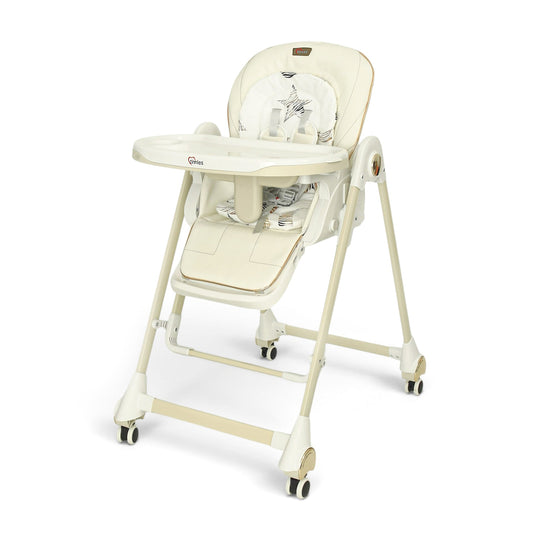 TINNIES BABY HIGH CHAIR WITH SWING - WHITE