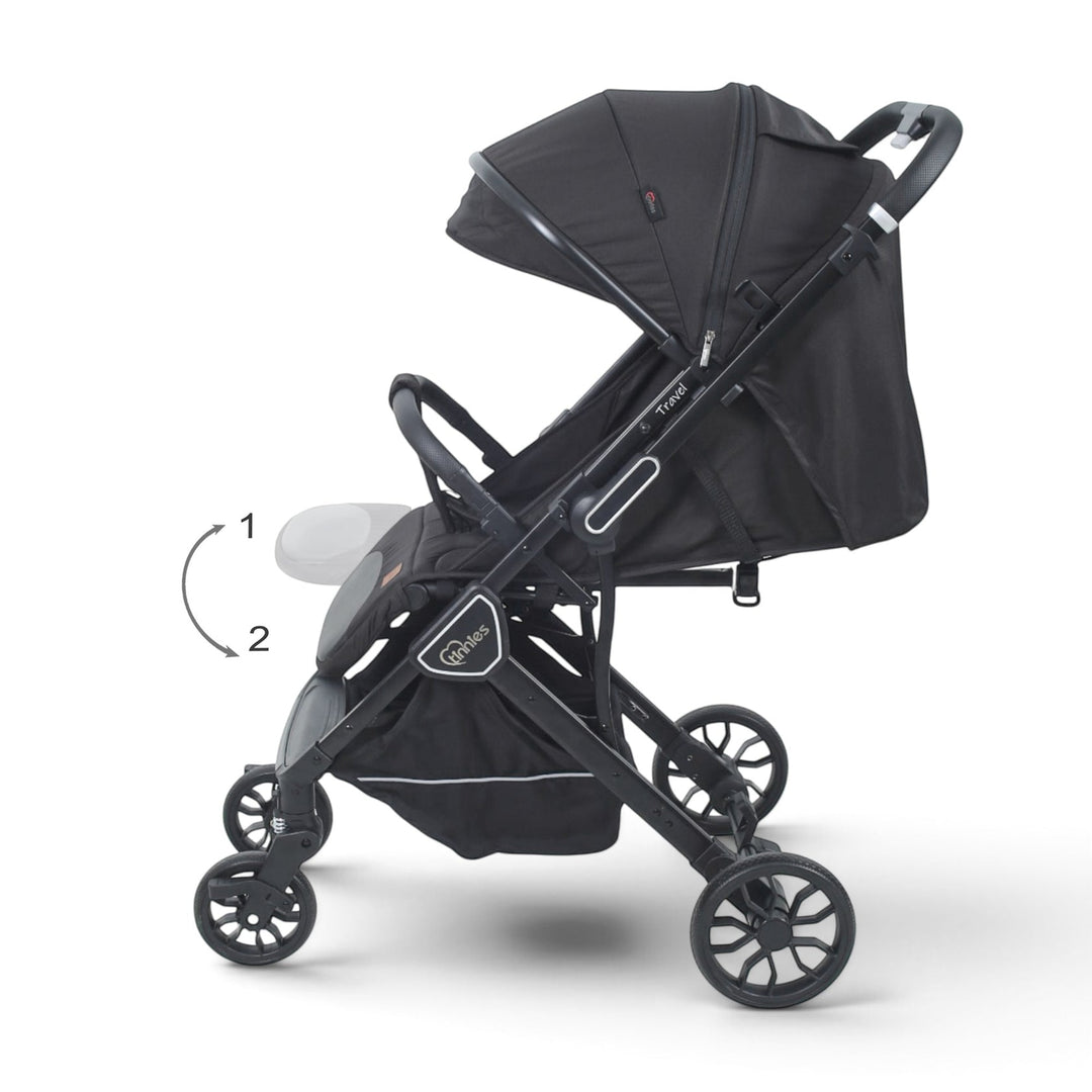 Stroller With Reversible Handle Black T109-016