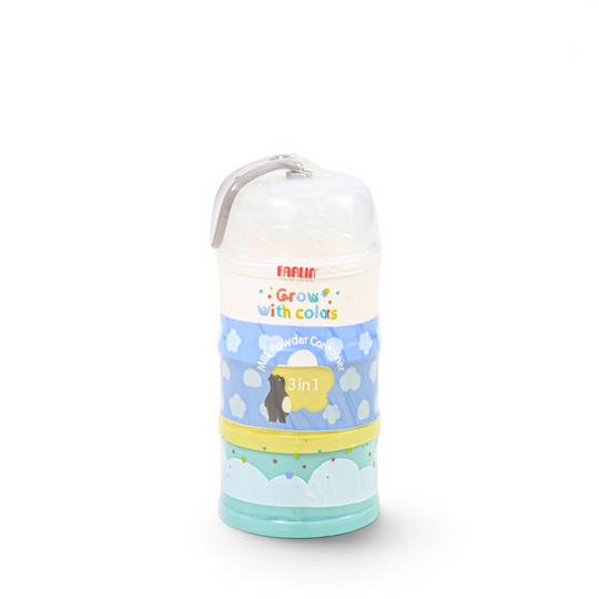 FARLIN MILK POWDER CONTAINER 3PCS BF-180 GREEN