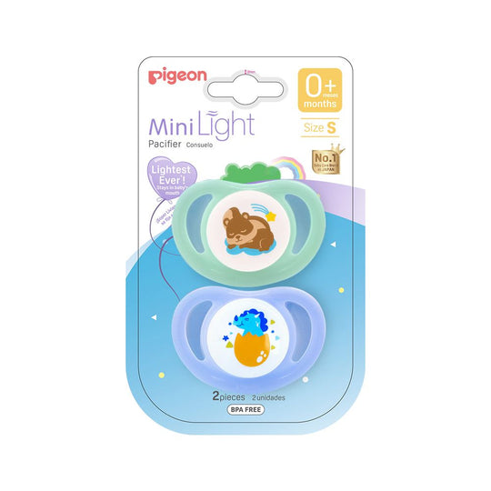 PACIFIER PK-2 (S) - DINO EGG & SQUIRREL