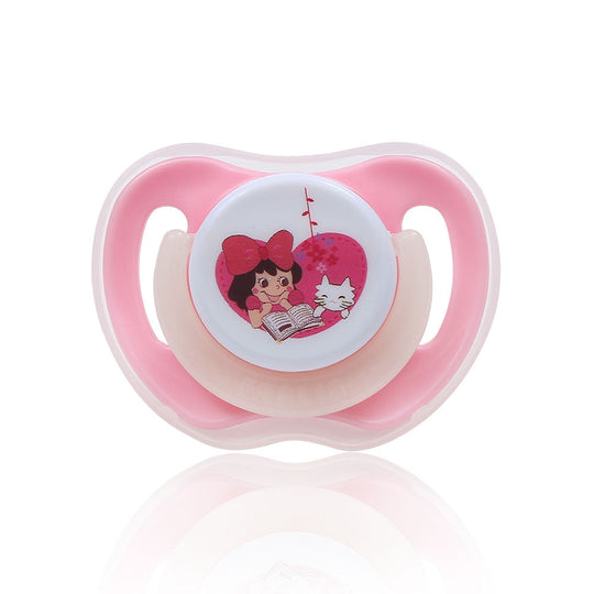 Farlin Glow-in-Dark Pacifier N Chain – Pink