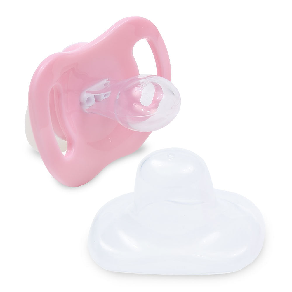 Farlin Glow-in-Dark Pacifier N Chain – Pink