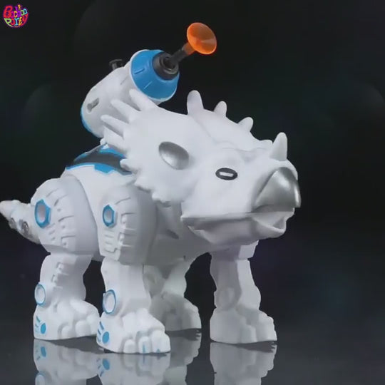 Mechanical Electric Dinosaur with Launcher
