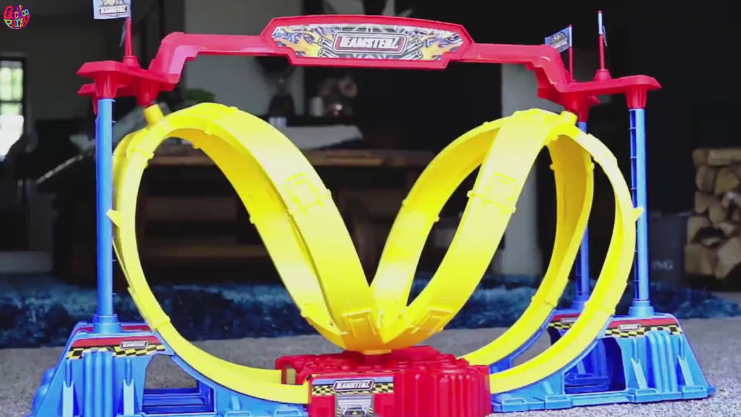 Turbo Twister Motorized Crash Track Set For Kids