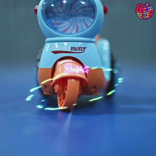 Spin Electric Tricycle Toy with Lights & Music