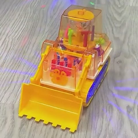 Gear Engineering Vehicle Musical Universal Wheel Toy For kids