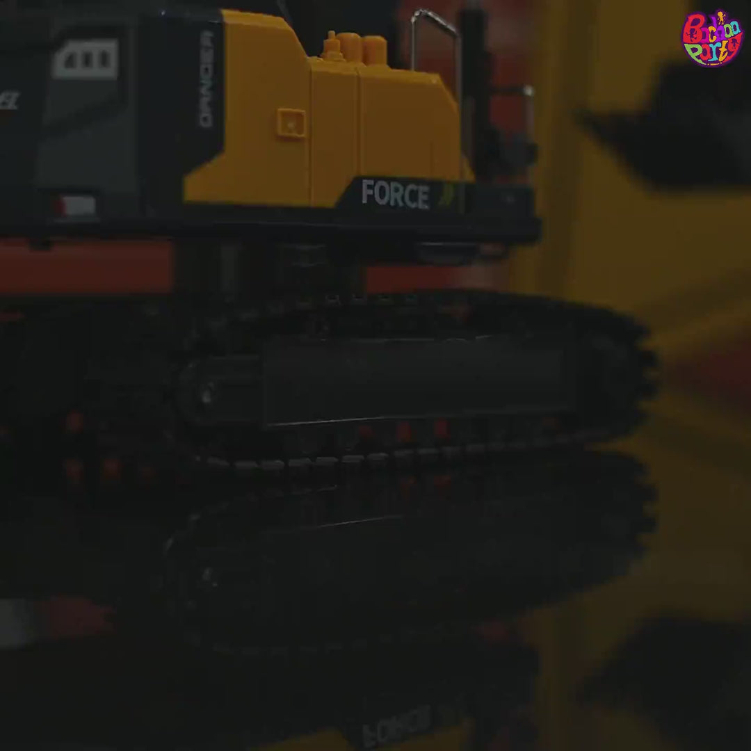 Remote Control Toy Crawler Crane – Realistic Construction Play