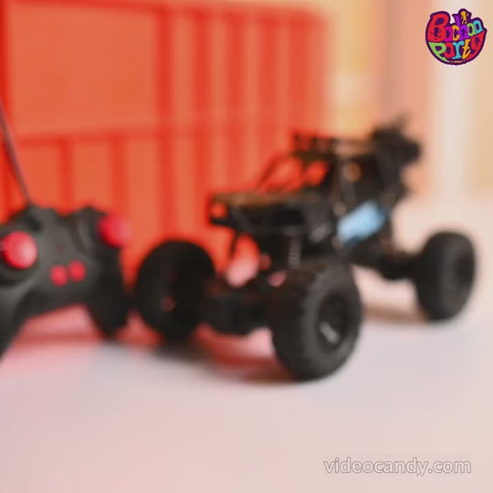 Remote Control 4-Wheel Smoke Car For Kids
