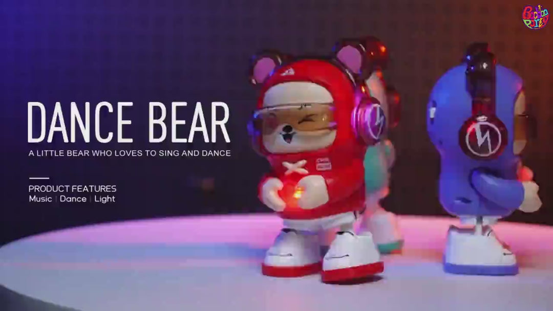 Dancing Bear Toy with Lights & Music