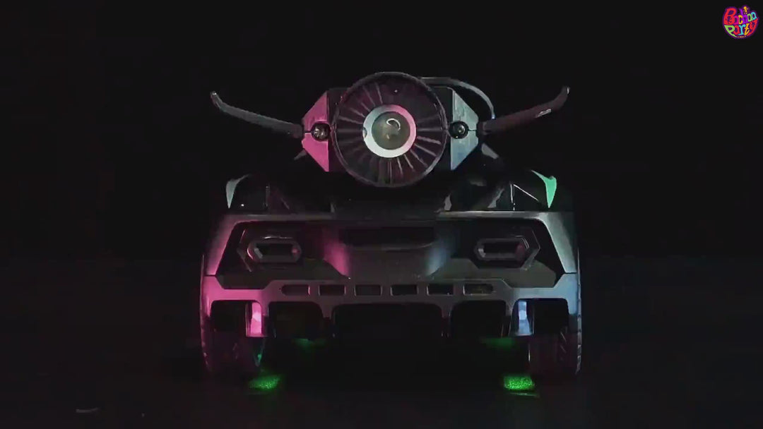 Remote Control Car with Light & Spray