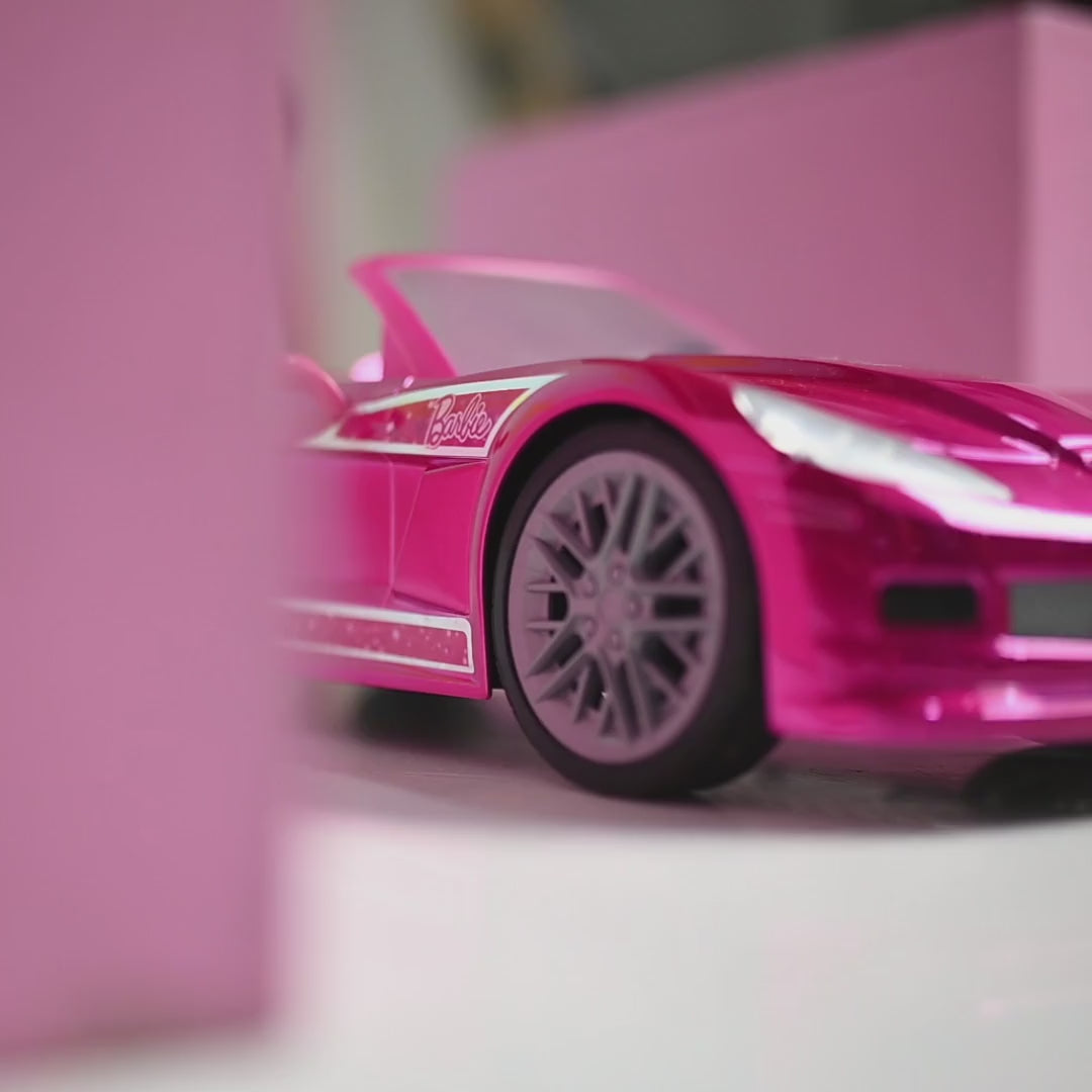 Dream Car – Pink Convertible with Lights & Remote Control