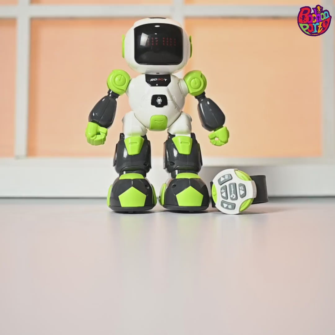Remote Control Robot With 4 Function For Kids