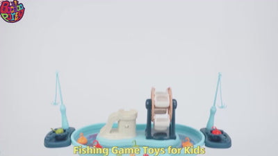 Electric Fishing Game With Light & Music Play Set For Kids