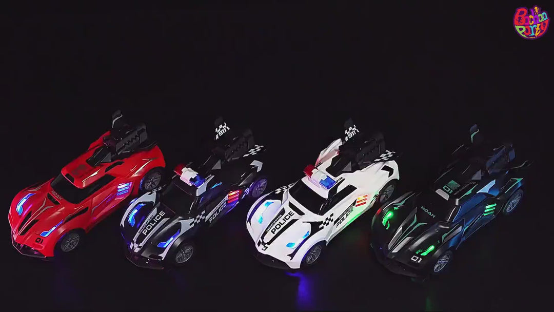 Road Master Remote Control Smoke Car For Kids