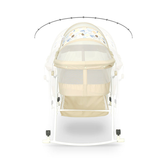 Tinnies Baby Cradle T804 Beige