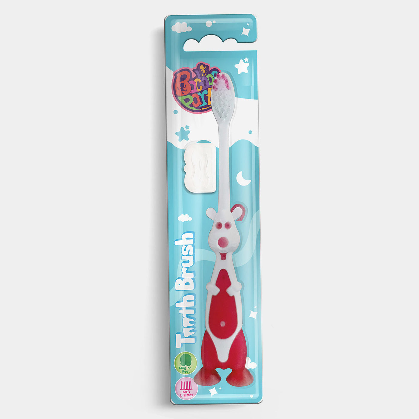Toothbrush Magic Kangaroo For Kids-RED