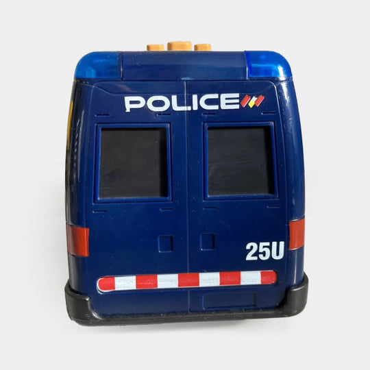 Emergency Vehicle Toy with Light and Sount for Kids