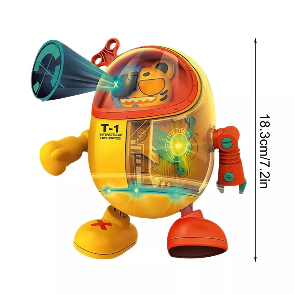 Dancing Robot Sound And Light Toy
