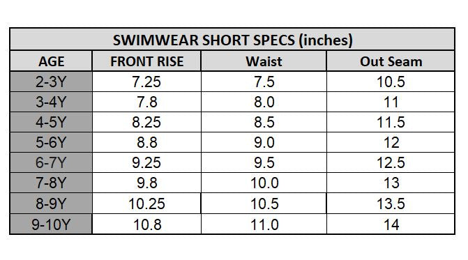 Boys Hawai Swimming Short - Multi