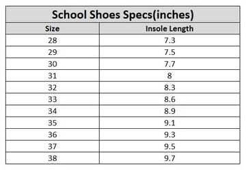 Girls School Shoes TS-11A-BLACK