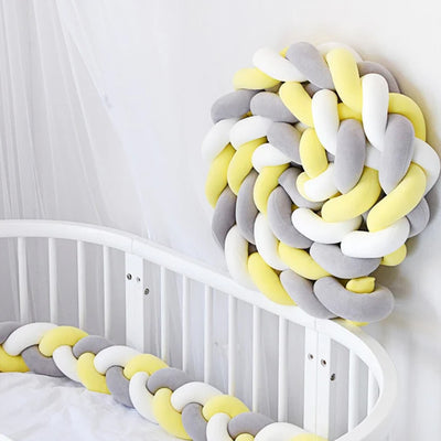 Baby Crib/Cot Braided Bumper Small