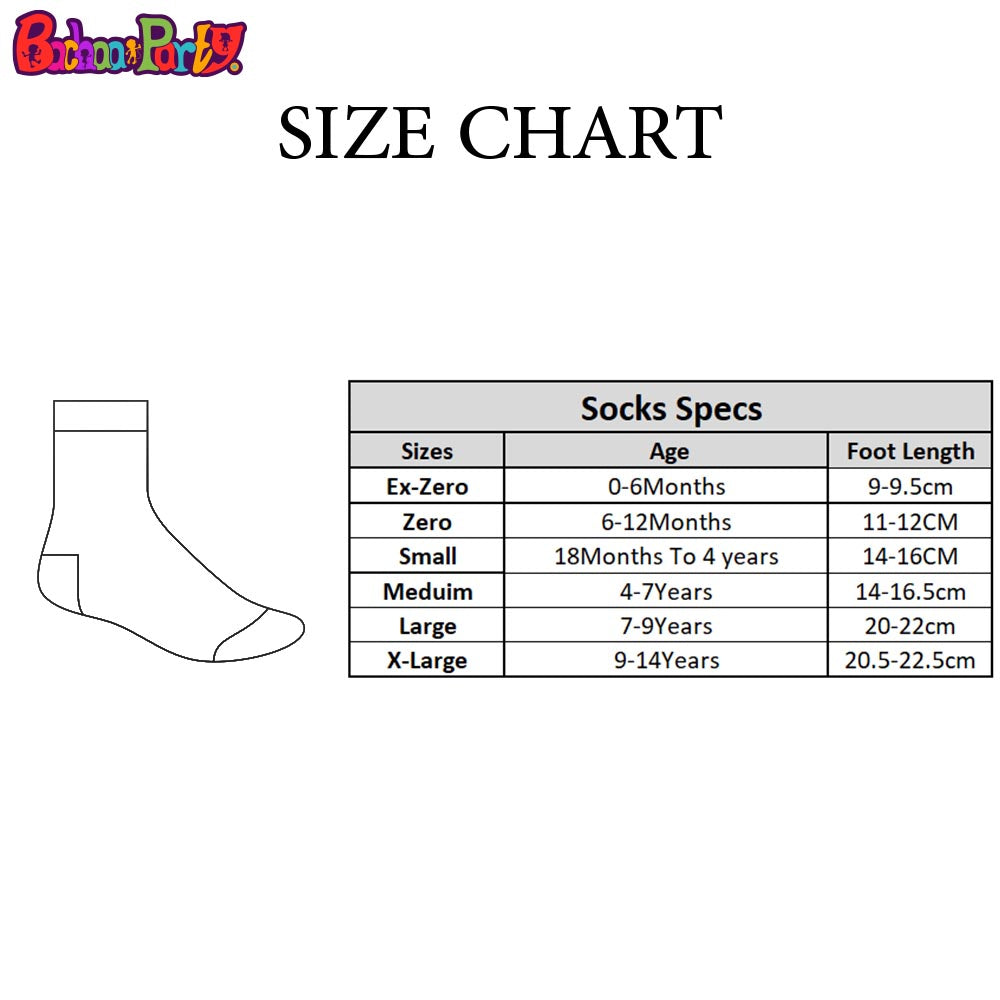 Girls Socks Pack of 2 Character