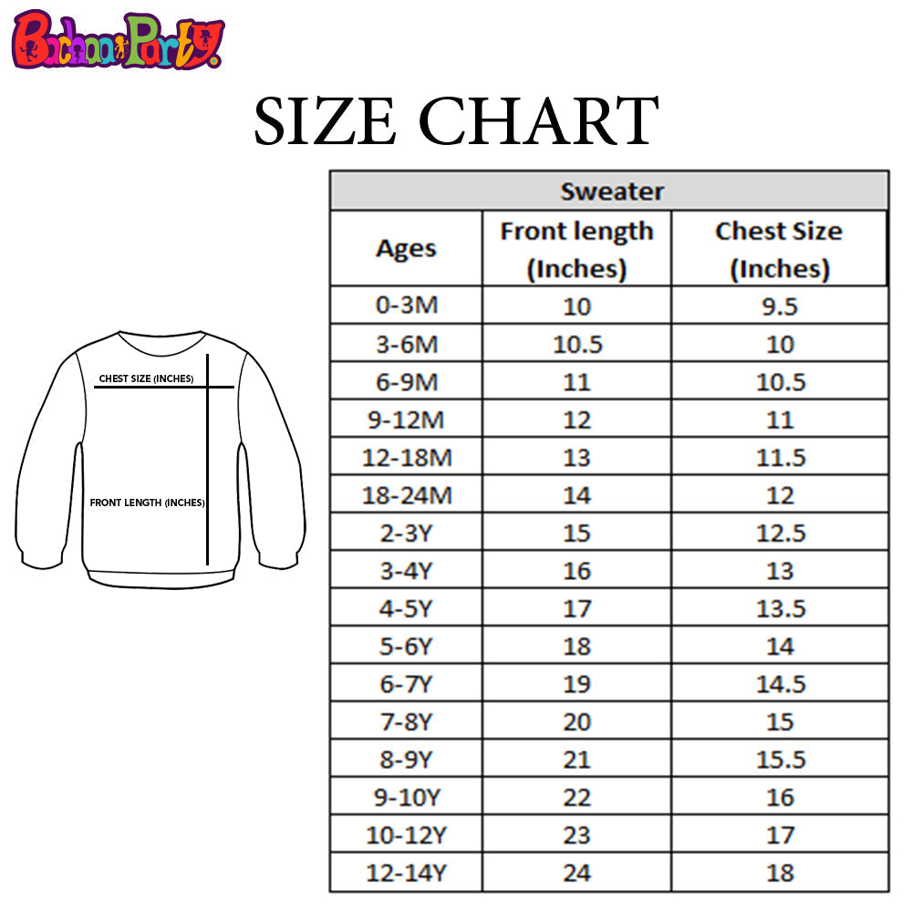 Boys Acrylic Full Sleeves Sweater - Multi