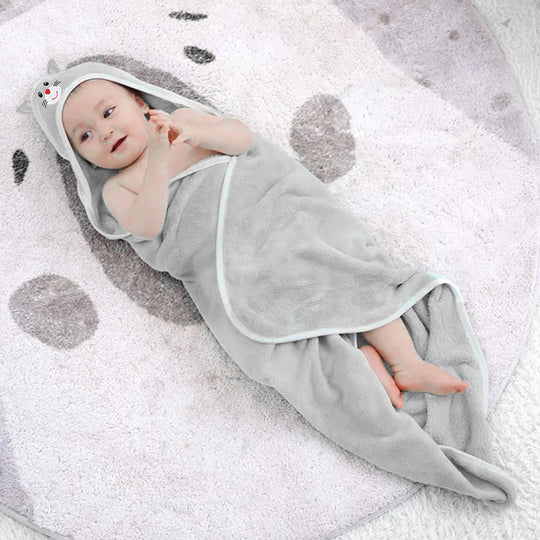 Hooded Baby Bath Towel For Kids