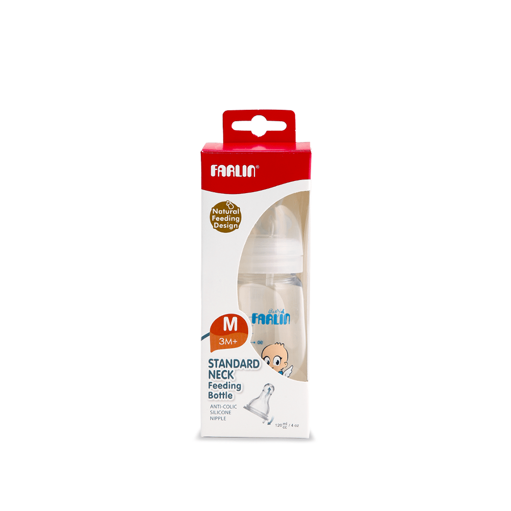 Farlin Feeding Bottle 4 Oz Top-848 - Blue