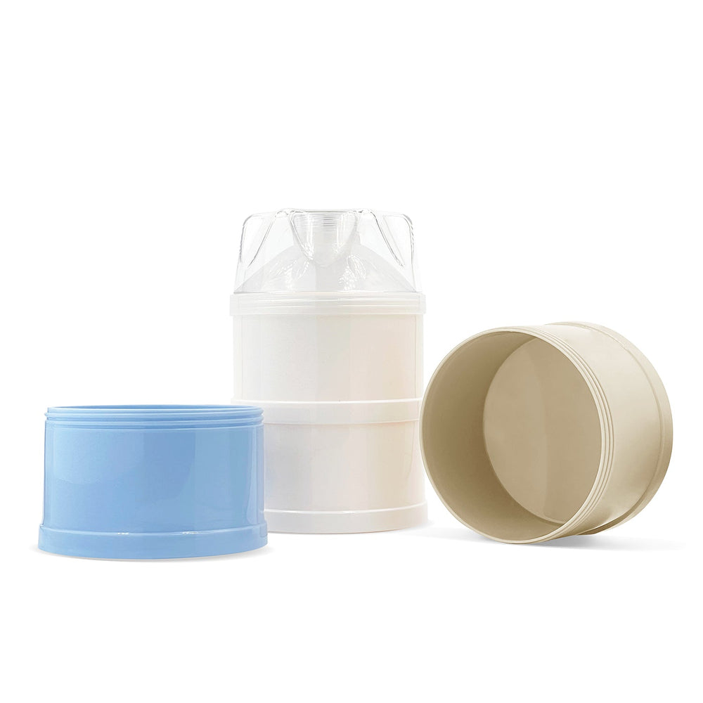 Milk Powder Container 4Pcs Blue