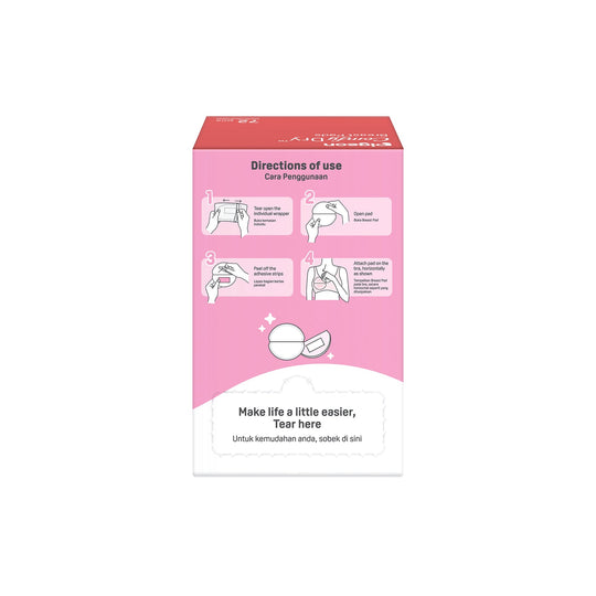 COMFYDRY BREAST PADS 72PCS
