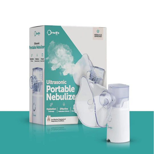 Rechargeable Portable Mesh Nebulizer - Efficient Respiratory Relief Anywhere, Anytime