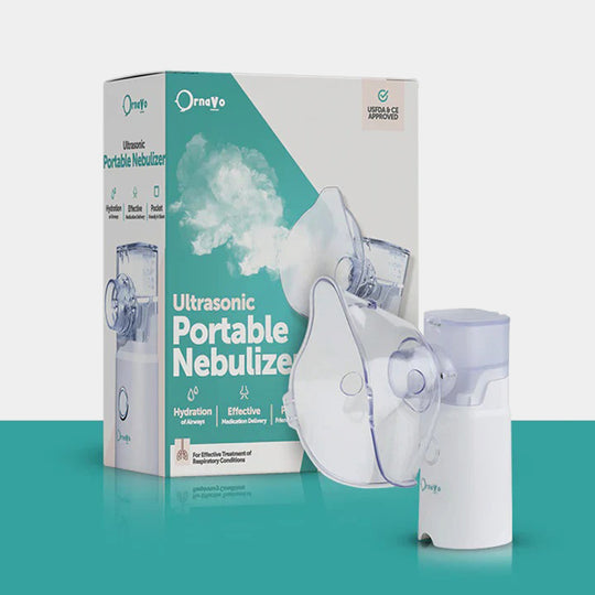 Rechargeable Portable Mesh Nebulizer - Efficient Respiratory Relief Anywhere, Anytime