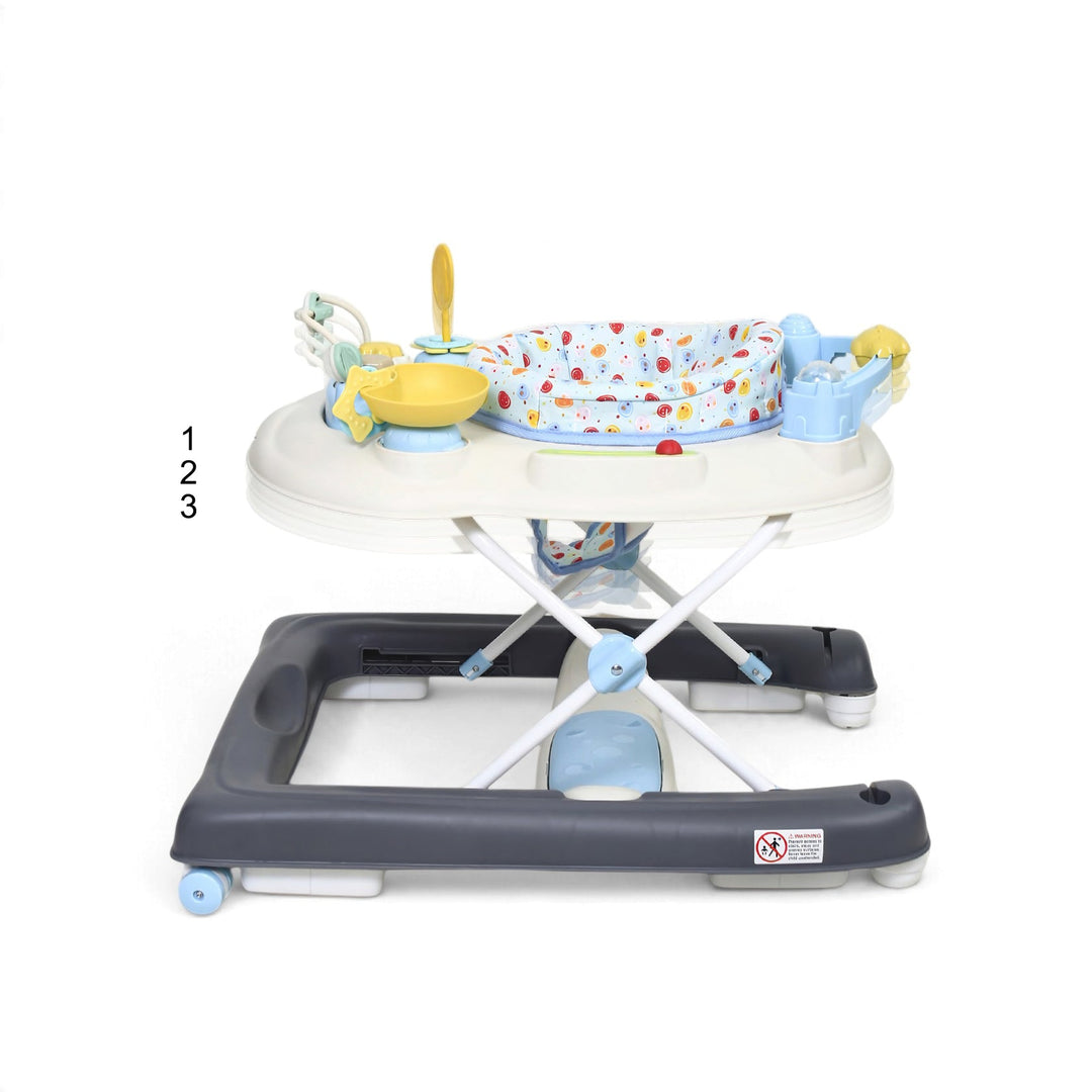 3-in-1 Baby Walker, Rocker & Jumper With Music Tray