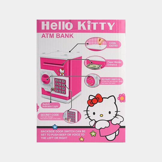 Money Safe Electric Lock Kids ATM Machine