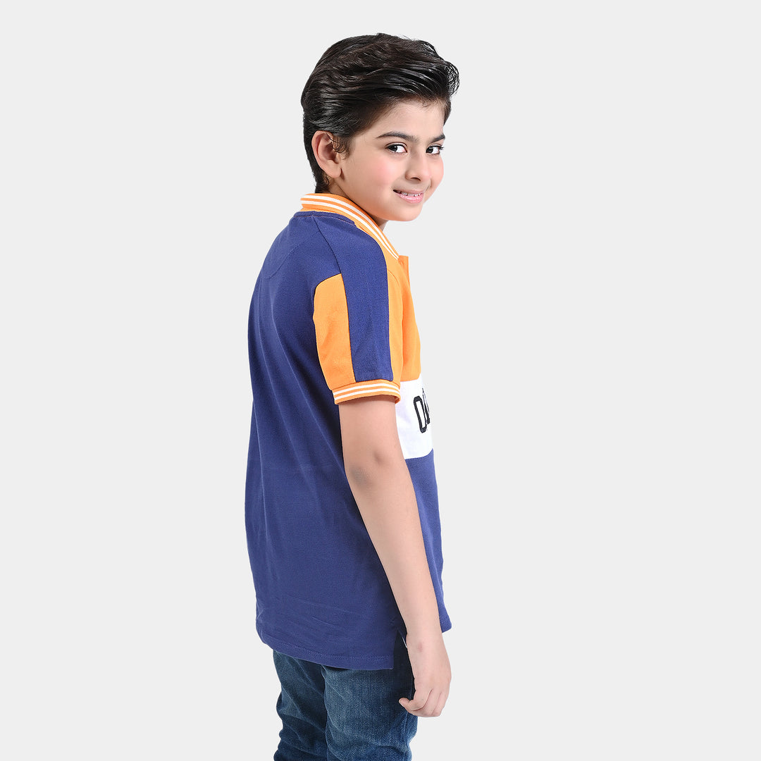 Boys Cotton PK Polo Originals-Multi