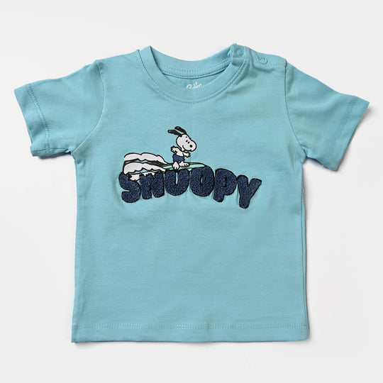 Infant Boys Cotton Jersey T-Shirt -T. Breeze