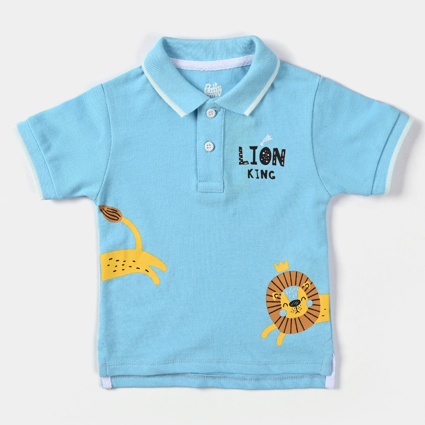 Infant Boys Cotton PK Polo Lion-T.Breeze