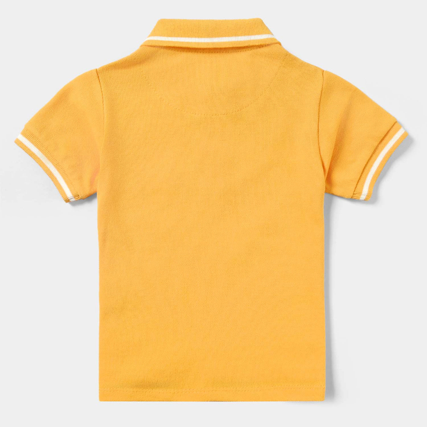 Infant Boys Cotton PK Polo Dinosaur-Citrus