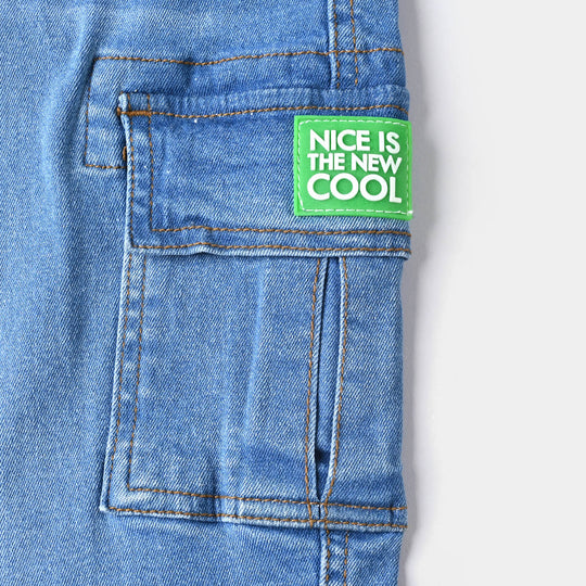 Boys Denim Stretch Pant New Cool-LT.Blue