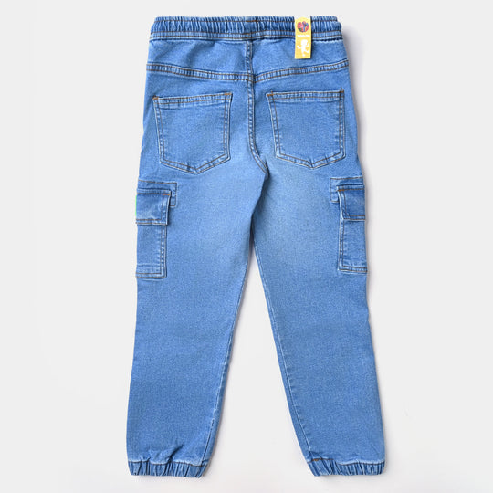 Boys Denim Stretch Pant New Cool-LT.Blue