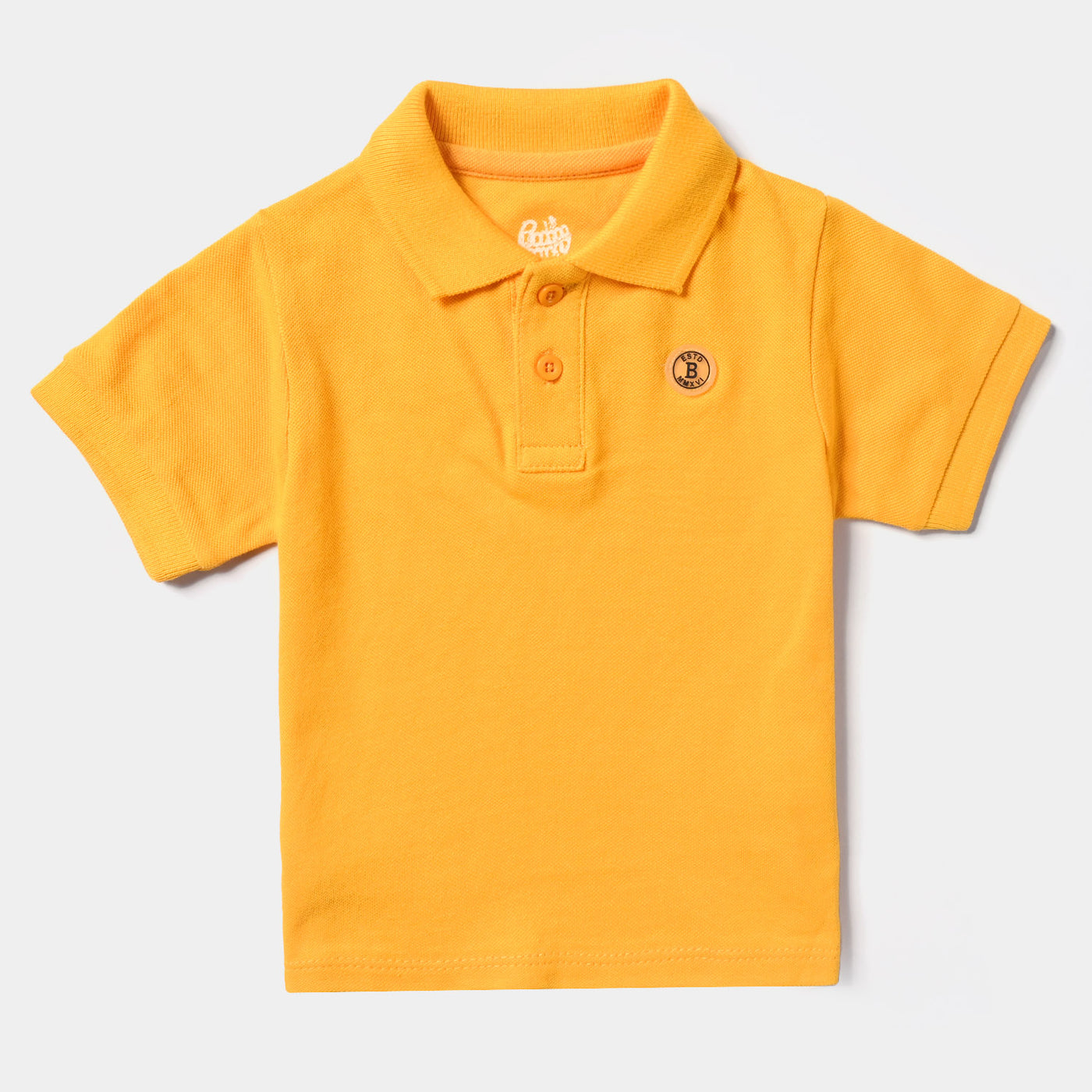 Infant Boys Cotton PK Polo Basic-Citrus